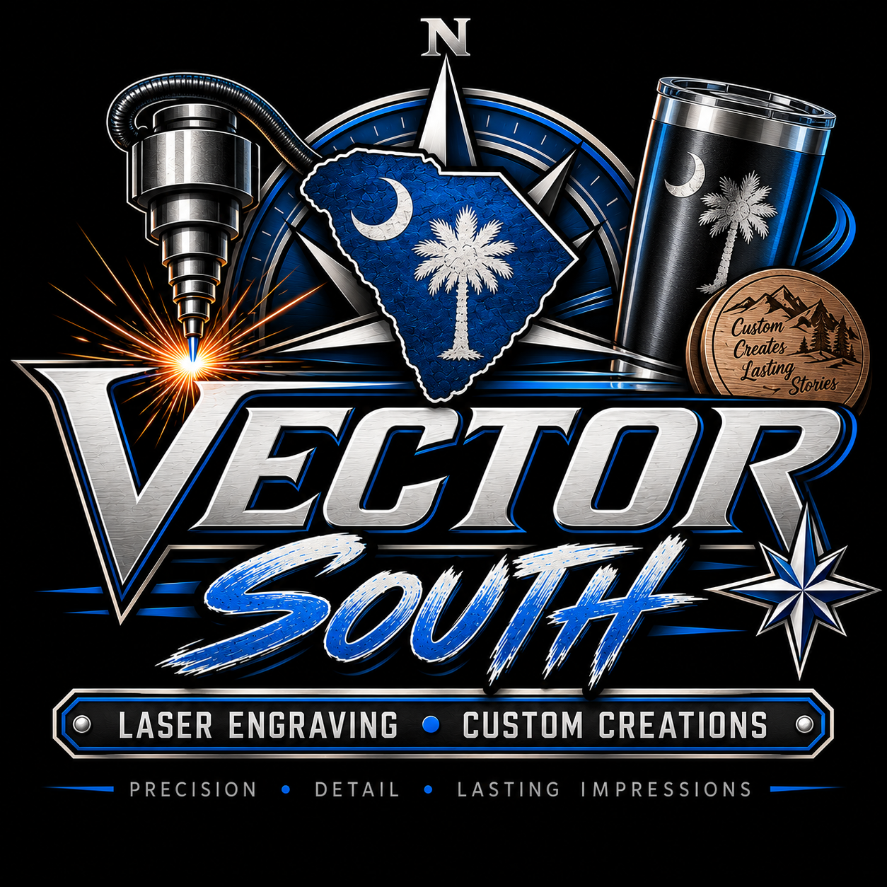 Vector South — Laser Engraving and Custom Creations